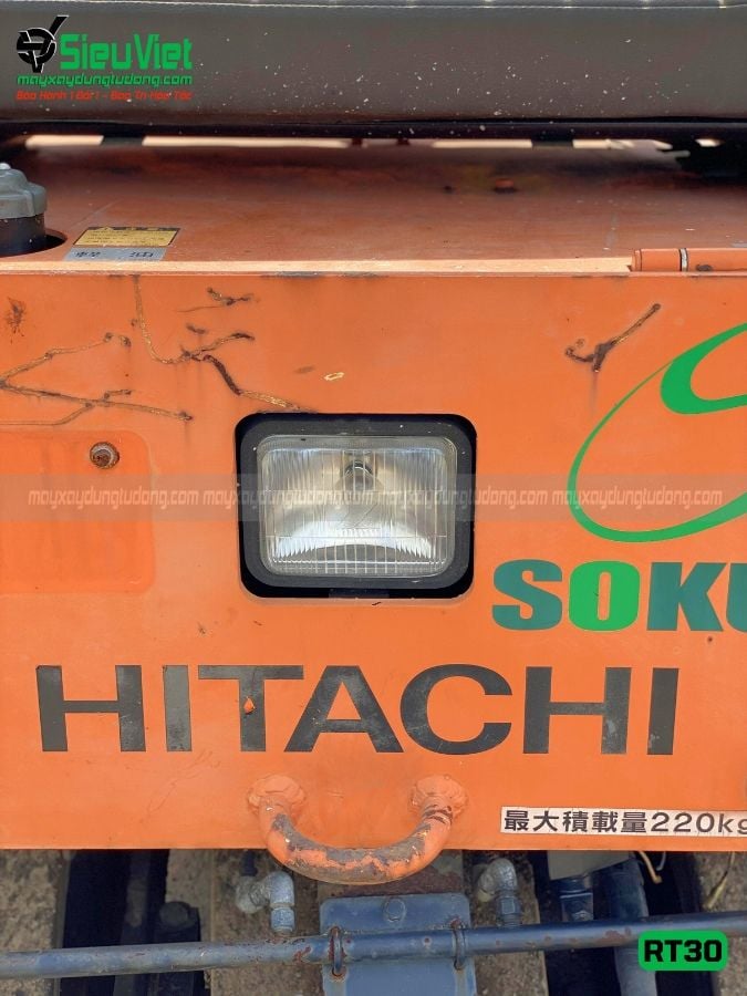 Xe lu tĩnh bánh lốp 2.7 tấn Hitachi RT30 Nhật Bản (80285)