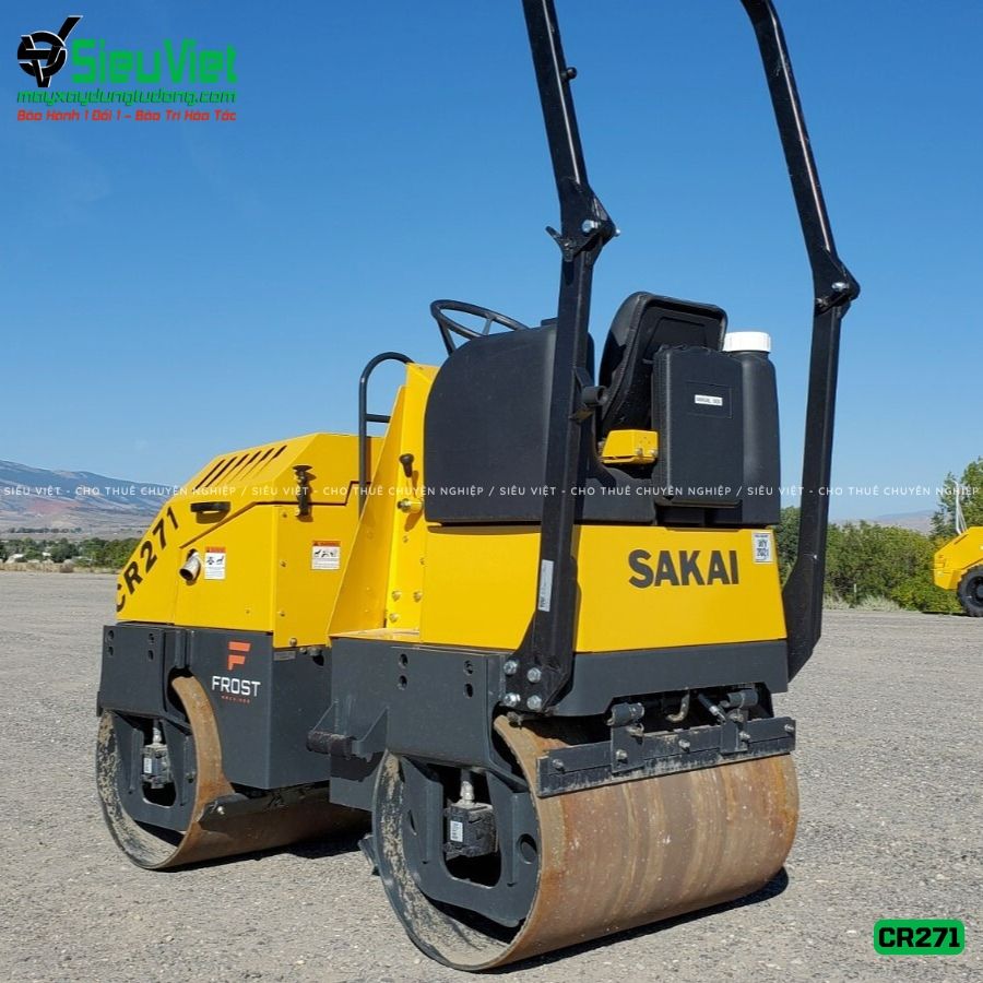Xe lu rung nhỏ 1.5 tấn Sakai CR271 Nhật Bản (Mới 100%)