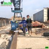 (Cho Thuê Ngày) Máy cắt sắt phi 10-36mm C42 Nhật Bản - Điện 380V, 3 Pha