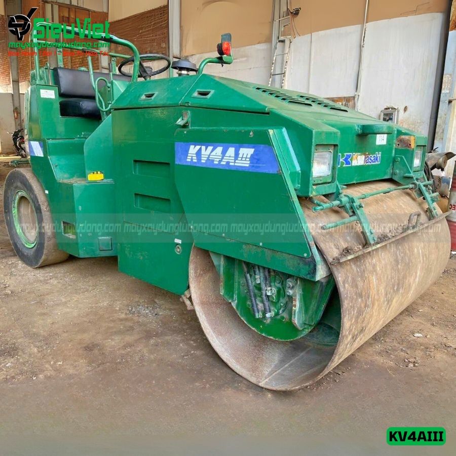 Xe lu rung nhỏ 4 tấn Kawasaki KV4AIII Nhật Bản (30289)