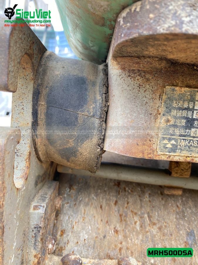 Lu rung dắt tay 590Kg Mikasa MRH500DSA Nhật Bản