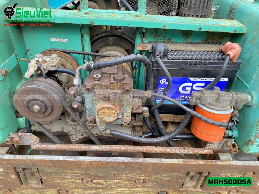 Lu rung dắt tay 590Kg Mikasa MRH500DSA Nhật Bản