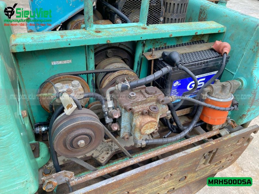 Lu rung dắt tay 590Kg Mikasa MRH500DSA Nhật Bản