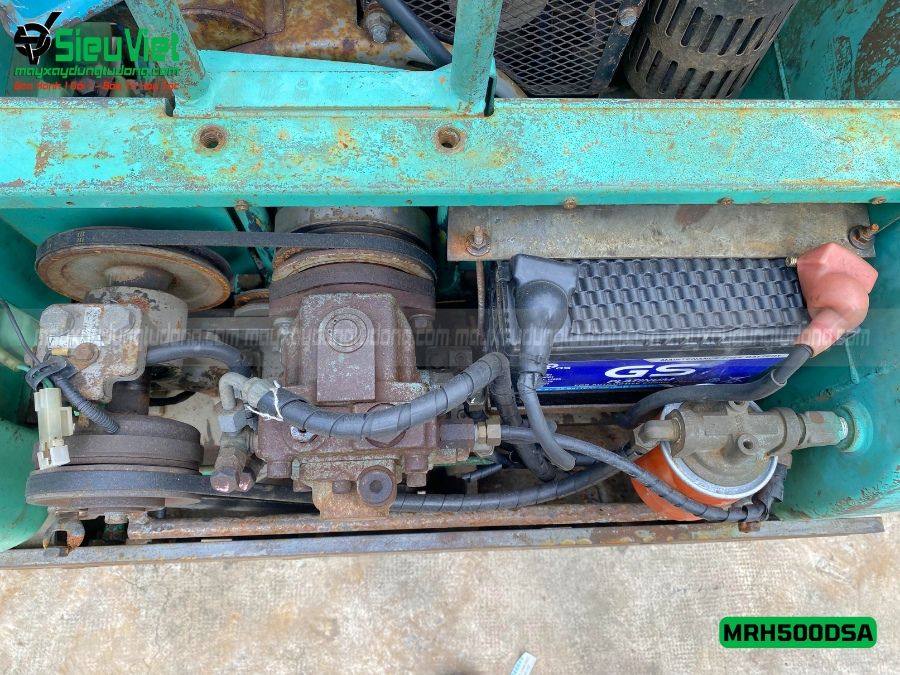 Lu rung dắt tay 590Kg Mikasa MRH500DSA Nhật Bản