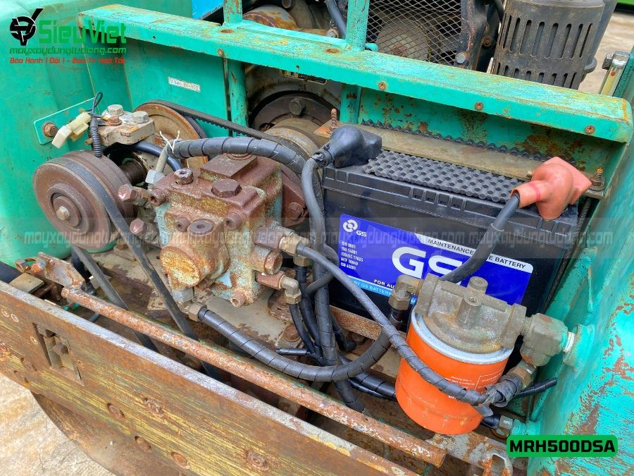Lu rung dắt tay 590Kg Mikasa MRH500DSA Nhật Bản