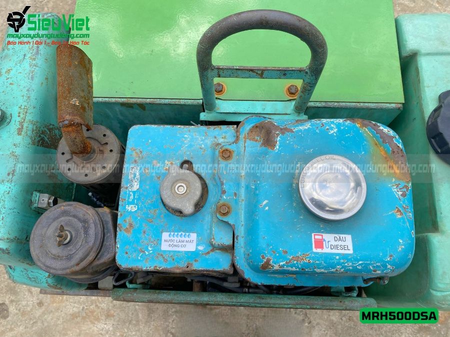 Lu rung dắt tay 590Kg Mikasa MRH500DSA Nhật Bản
