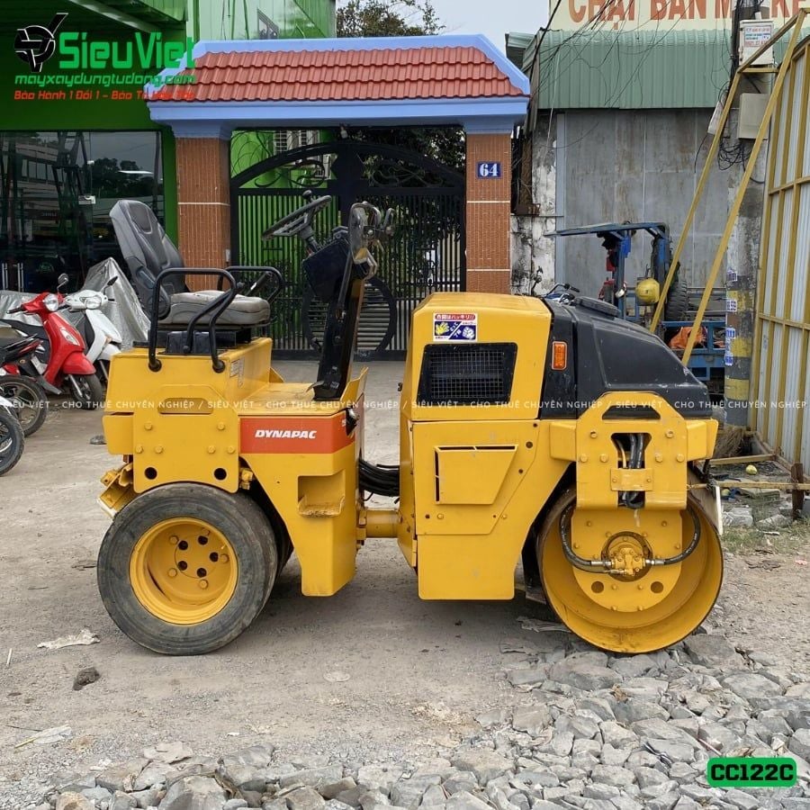 Xe lu rung nhỏ 2.4 Tấn Dynapac CC122C Thuỵ Điển (10203)