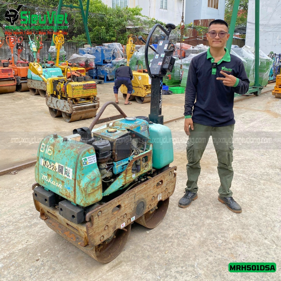 Xe lu rung dắt tay 548Kg Mikasa MRH501DSA Nhật Bản