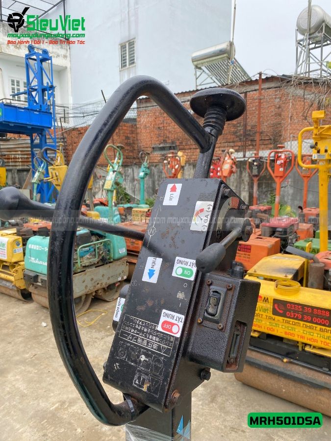 Xe lu rung dắt tay 548Kg Mikasa MRH501DSA Nhật Bản