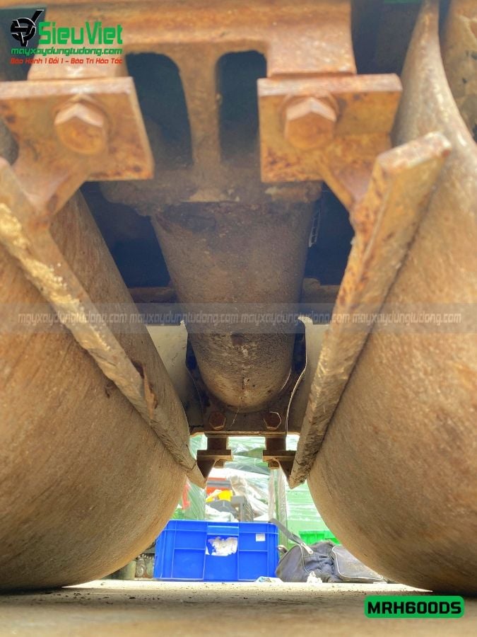 Xe lu rung dắt tay 640Kg Mikasa MRH600DS Nhật Bản (L5387)