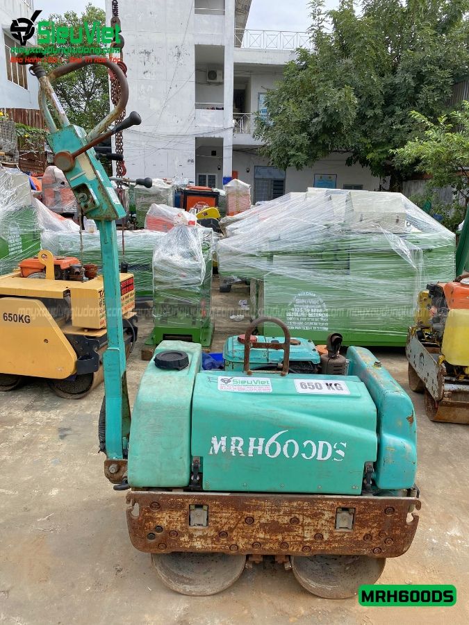 Xe lu rung dắt tay 640Kg Mikasa MRH600DS Nhật Bản (L5387)