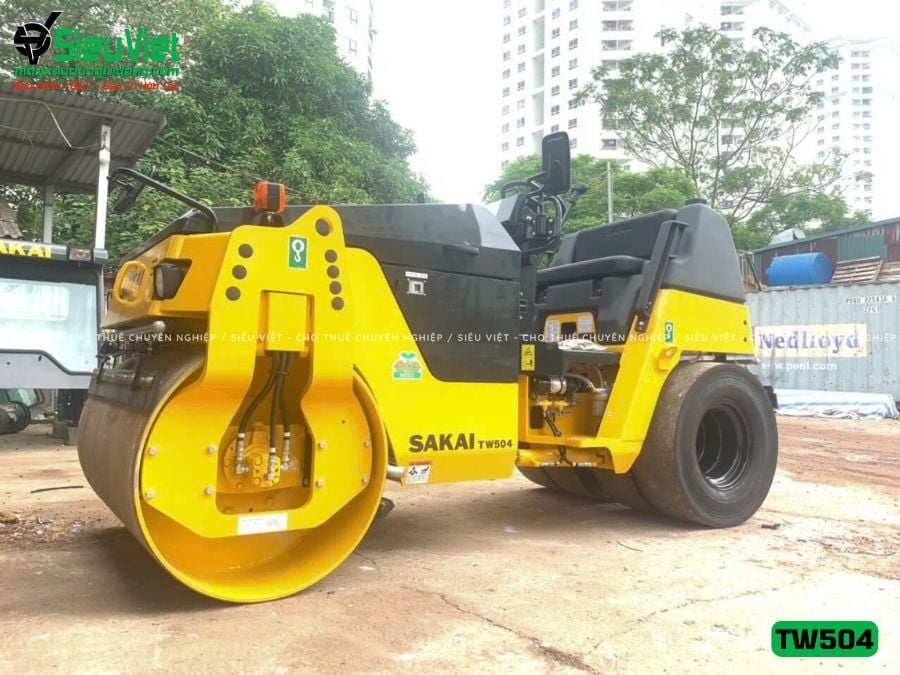 Xe lu rung nhỏ 3.5 tấn Sakai TW504 Nhật Bản (Mới 100%)