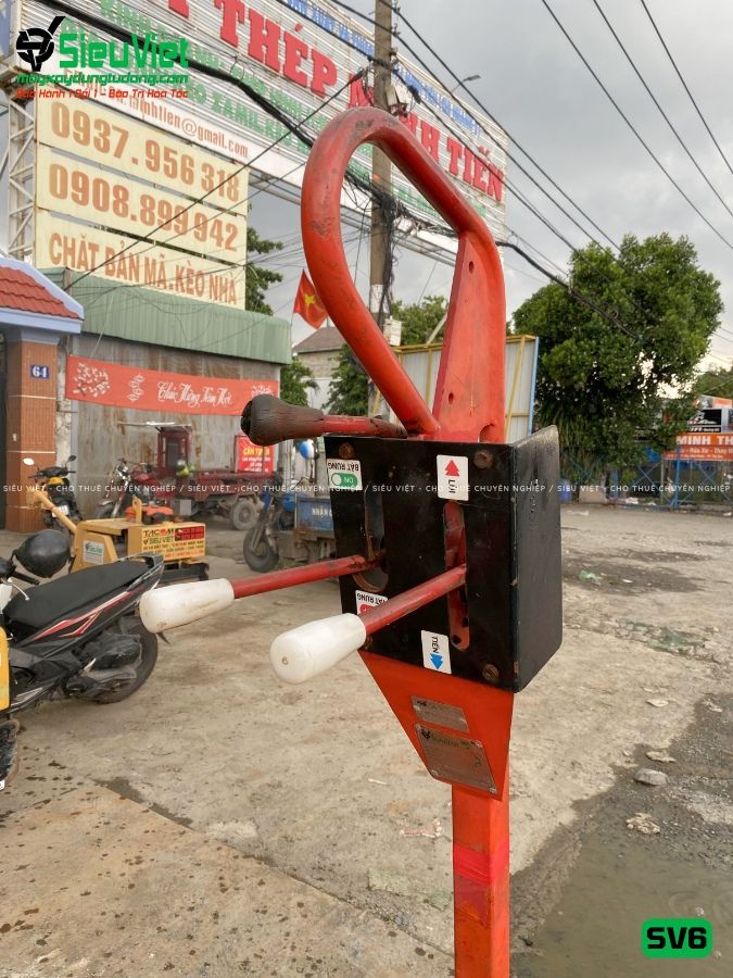 Xe lu rung dắt tay 550Kg Sakai SV6 Nhật Bản