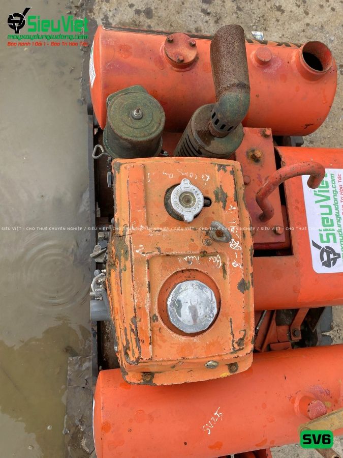Xe lu rung dắt tay 550Kg Sakai SV6 Nhật Bản