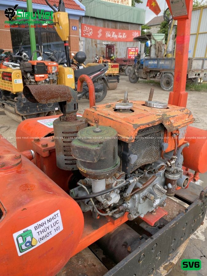 Xe lu rung dắt tay 550Kg Sakai SV6 Nhật Bản