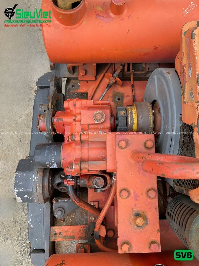 Xe lu rung dắt tay 550Kg Sakai SV6 Nhật Bản
