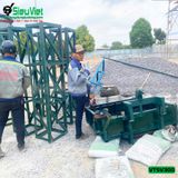 Cho thuê vận thăng Cao 10M 300kg VTSV300 - Điện 220v, Dân dụng