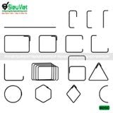 Máy bẻ đai sắt tự động SVBDS Việt Nam (Điện 220V, Dân Dụng)