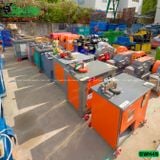 (Cho Thuê Tháng) Máy uốn vòng tròn thép xây dựng GWH45 Trung Quốc - Điện 380v, 3 Pha