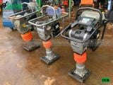(Cho Thuê Tháng) Máy đầm cóc xăng 60-69Kg DC6 Nhật Bản - Động cơ xăng