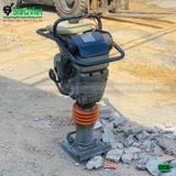(Cho Thuê Tháng) Máy đầm cóc xăng 60-69Kg DC6 Nhật Bản - Động cơ xăng
