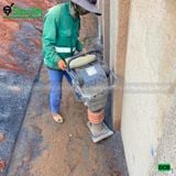 (Cho Thuê Ngày) Máy đầm cóc xăng 60-69Kg DC6 Nhật Bản - Động cơ xăng
