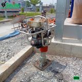 (Cho Thuê Tháng) Máy đầm cóc xăng dưới 60Kg DC5 Nhật Bản - Động cơ xăng