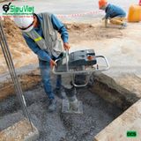 (Cho Thuê Tháng) Máy đầm cóc xăng dưới 60Kg DC5 Nhật Bản - Động cơ xăng