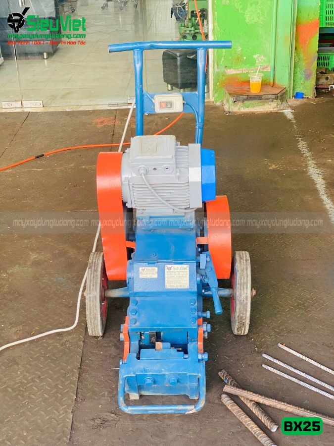 (Cũ) Máy cắt sắt bánh xe phi 25 BX25 Hàn Quốc - Điện 220v, 1 Pha