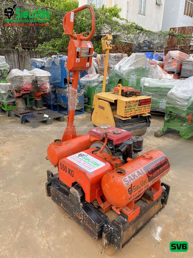 Xe lu dắt tay 550Kg Sakai SV6 Nhật Bản