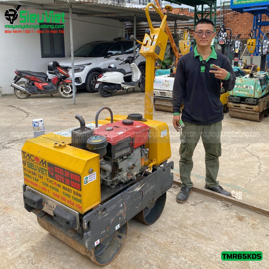 Xe lu rung dắt tay 650Kg Tacom TMR65KDS Nhật Bản