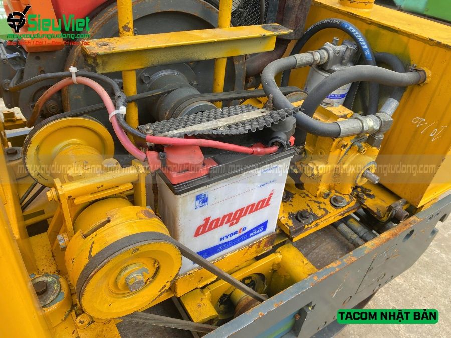Xe lu rung dắt tay 700Kg Tacom Nhật Bản