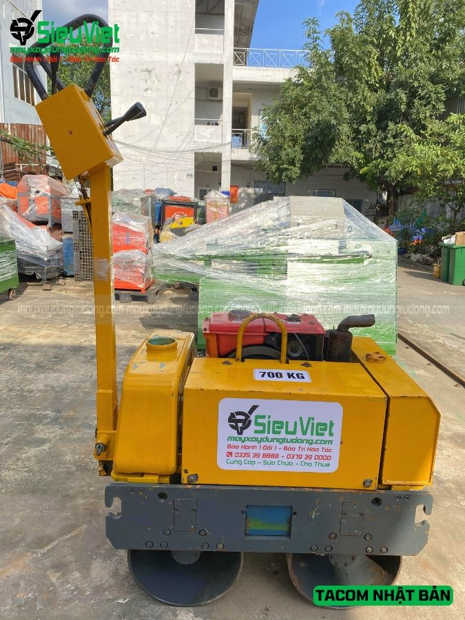 Xe lu rung dắt tay 700Kg Tacom Nhật Bản