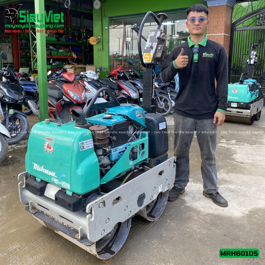 Xe lu rung dắt tay 600Kg Mikasa MRH601DS Nhật Bản
