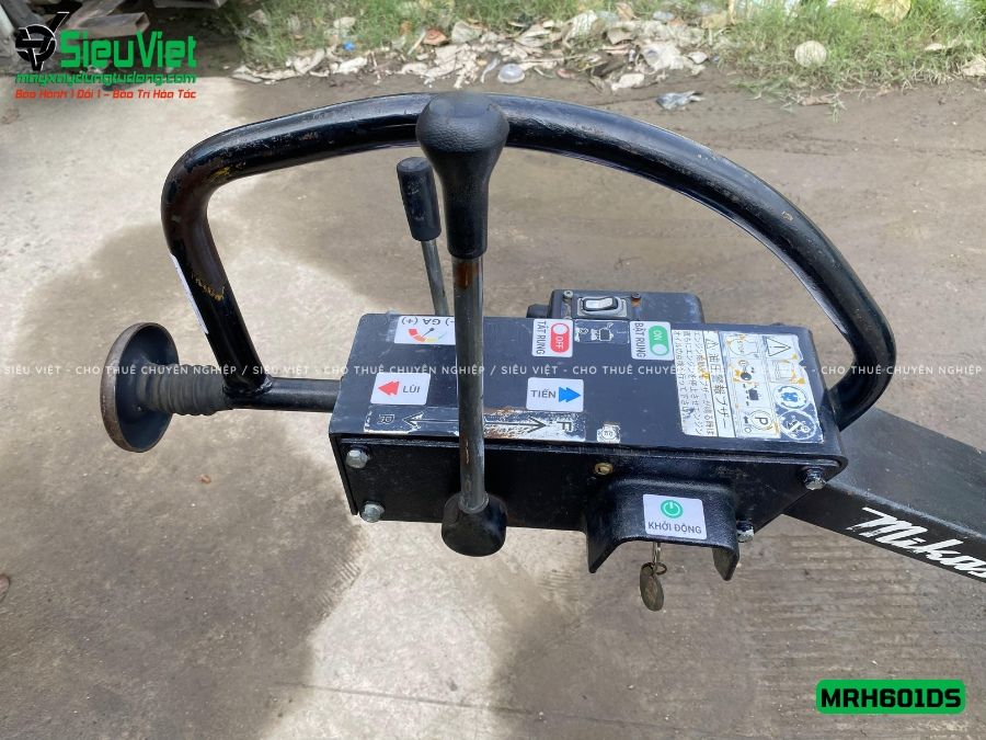 Xe lu rung dắt tay 600Kg Mikasa MRH601DS Nhật Bản