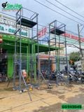 Giàn giáo điện cao 4.5m sàn (Điện 220v, Dân dụng)