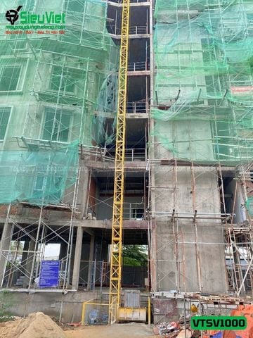 Vận thăng nâng hàng 1000kg cao 39m (Điện 380V, 3 phase)