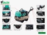 Xe lu rung dắt tay 680Kg Mikasa MRH700GS Nhật Bản
