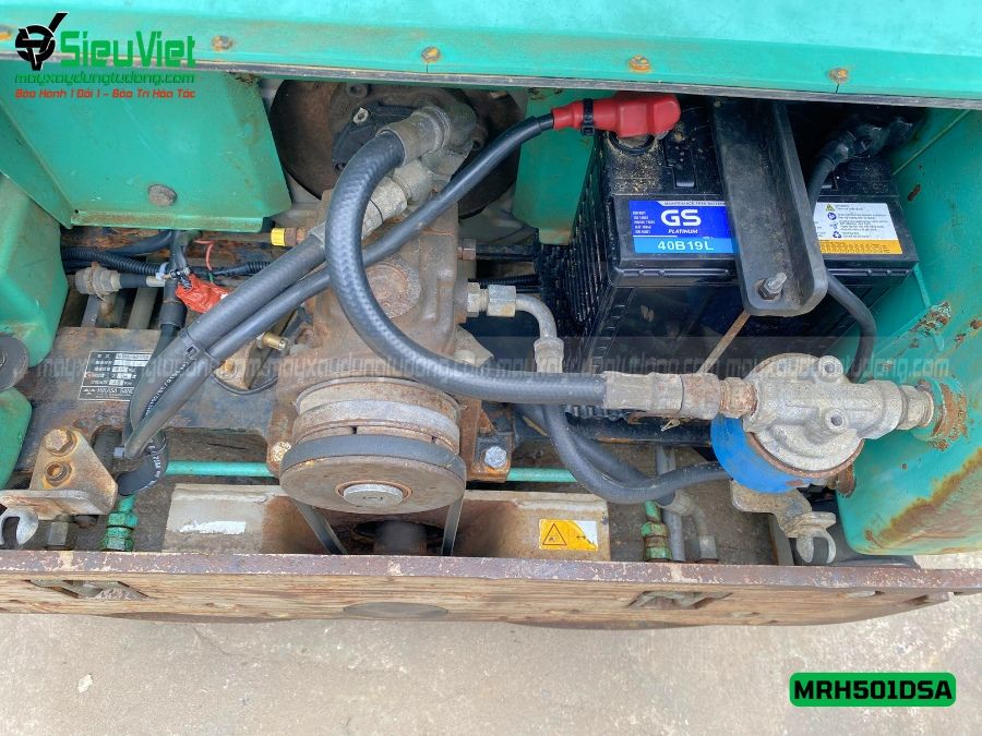 Xe lu rung dắt tay 548Kg Mikasa MRH501DSA Nhật Bản