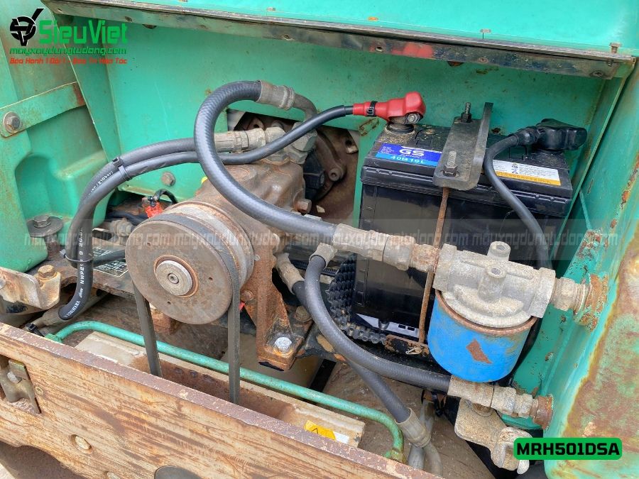 Xe lu rung dắt tay 548Kg Mikasa MRH501DSA Nhật Bản