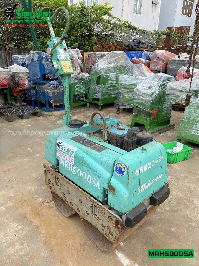 Xe lu rung dắt tay 590Kg Mikasa MRH500DSA Nhật Bản