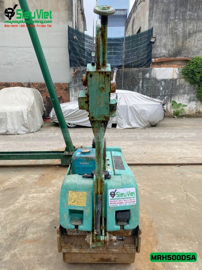 Xe lu rung dắt tay 590Kg Mikasa MRH500DSA Nhật Bản