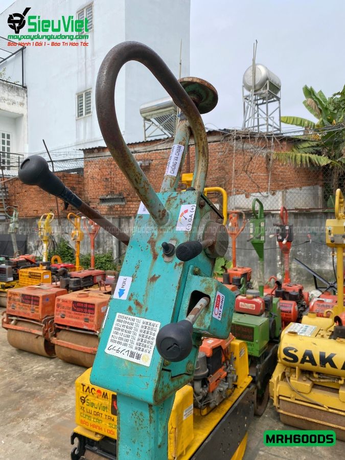 Xe lu rung dắt tay 640Kg Mikasa MRH600DS Nhật Bản (L5387)