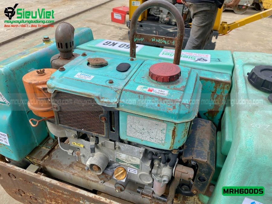 Xe lu rung dắt tay 640Kg Mikasa MRH600DS Nhật Bản (L5387)