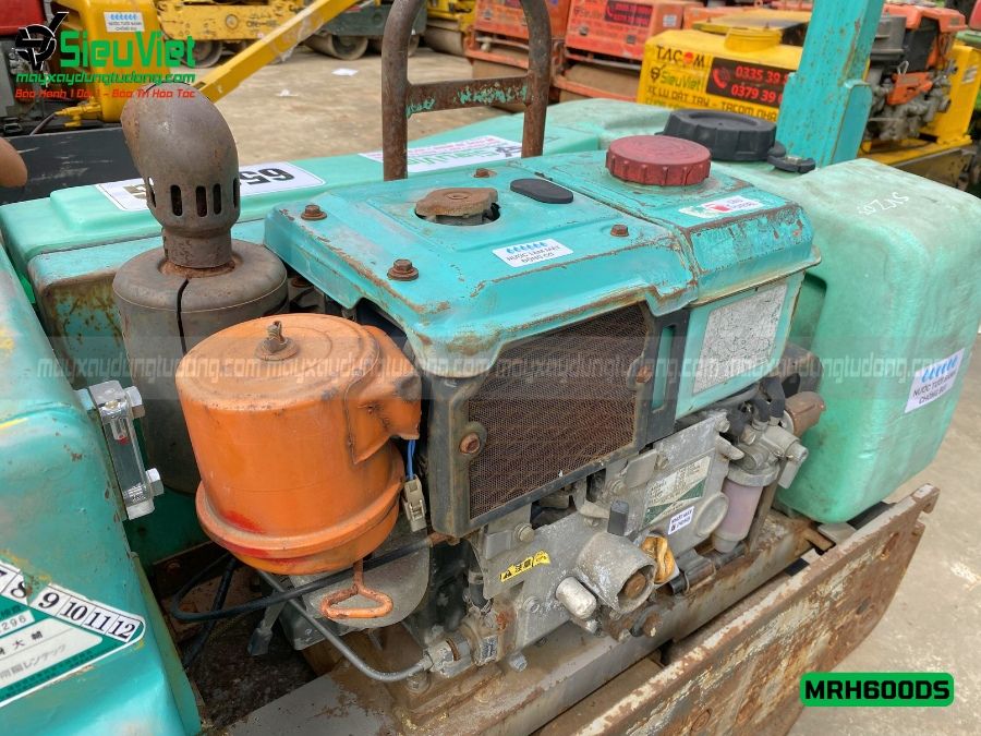 Xe lu rung dắt tay 640Kg Mikasa MRH600DS Nhật Bản (L5387)