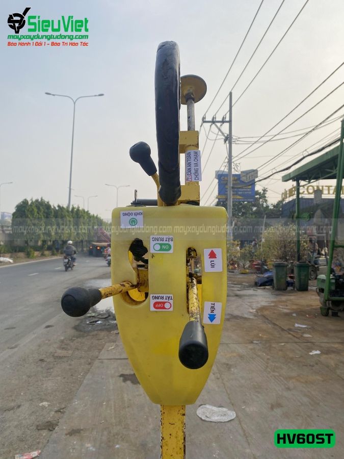 Lu rung dắt tay 650Kg Sakai HV60ST Nhật Bản (40653)