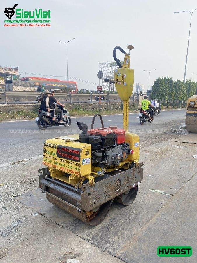 Lu rung dắt tay 650Kg Sakai HV60ST Nhật Bản (40653)