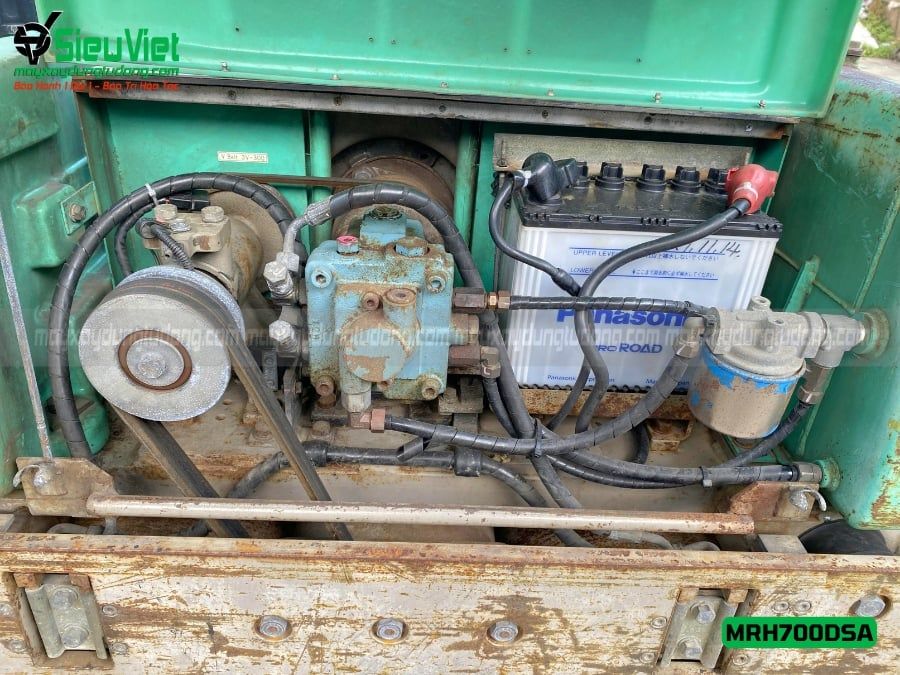 Xe lu rung dắt tay 750Kg Mikasa MRH700DSA Nhật Bản (V6997)