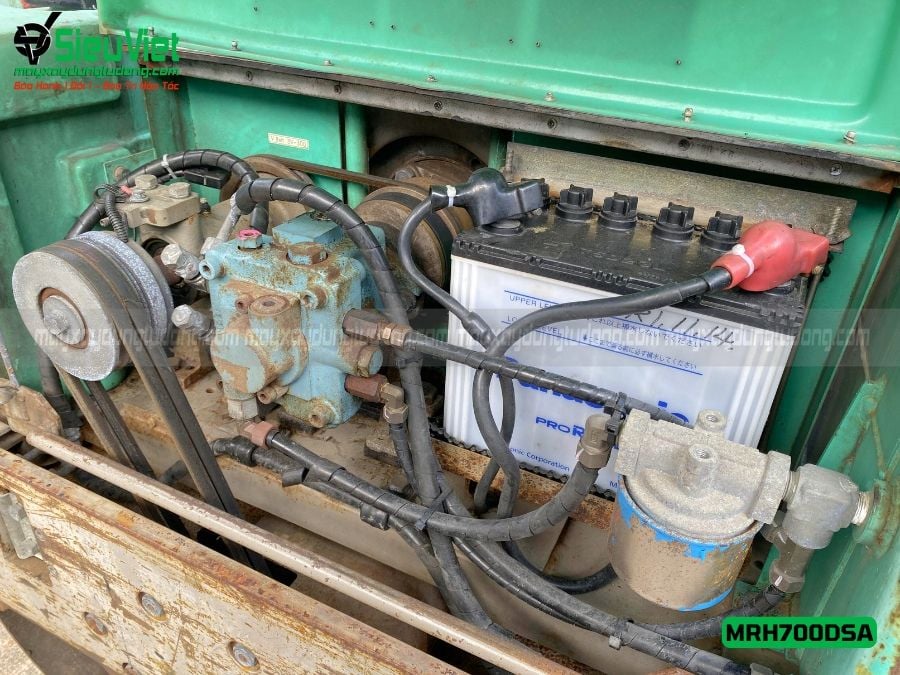 Xe lu rung dắt tay 750Kg Mikasa MRH700DSA Nhật Bản (V6997)