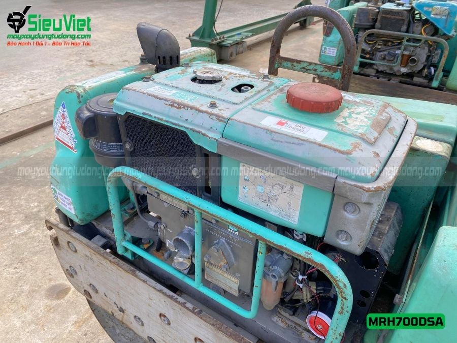 Xe lu rung dắt tay 750Kg Mikasa MRH700DSA Nhật Bản (V6997)